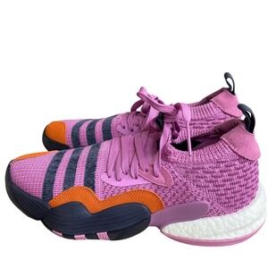 Adidas Trae Young 2.0 Mens 8 Basketball Shoes‎ Sneakers Stratosphere Lilac EUC